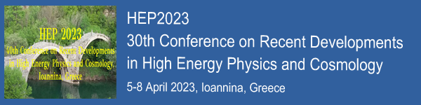 Recent conference poster photo - 40th Conference on Recent Developments in High Energy Physics and Cosmology, Ioannina, Greece